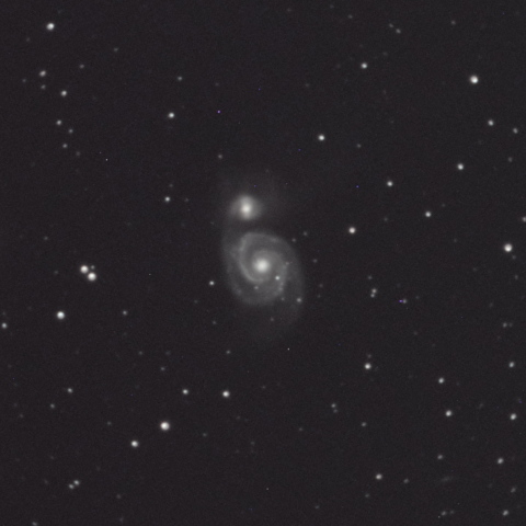 M51 子持ち銀河