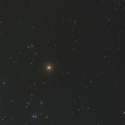 C/2022 E3 ZTF彗星とアルデバラン  2/14