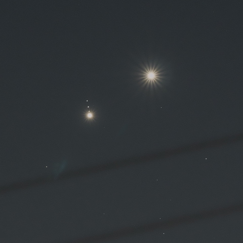 木星と金星