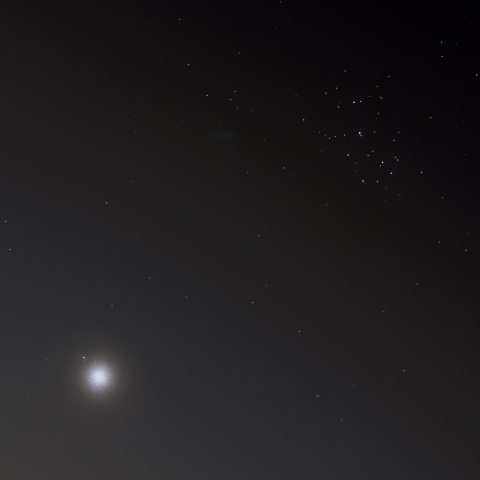 金星とすばる 4/8