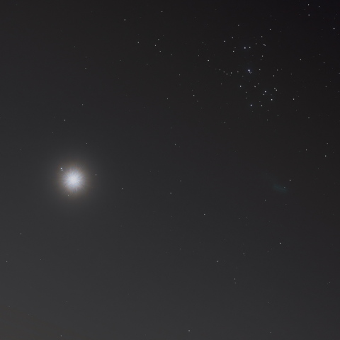 金星とすばる 4/9