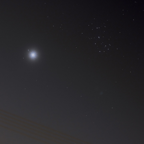 金星とすばる 4/10