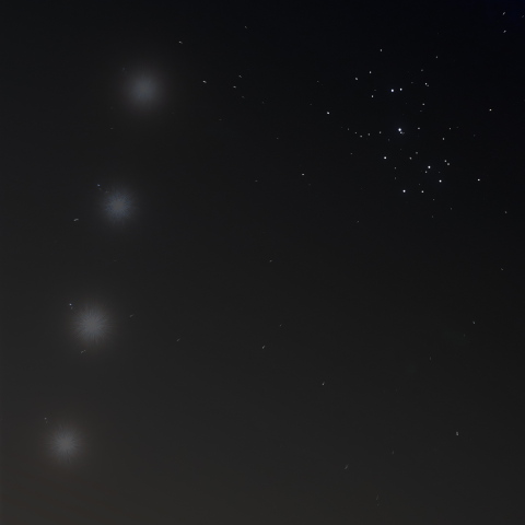 金星とすばる 4/8～4/11