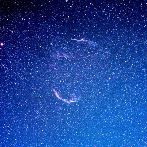 市街地からの網状星雲