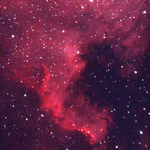 夏の思い出、北アメリカ星雲