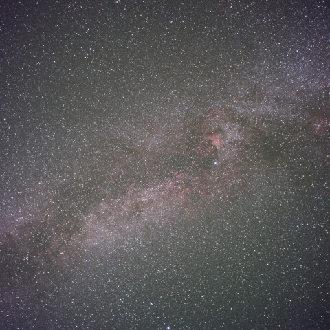 オールドレンズで写す：Cygnus Star Cloud