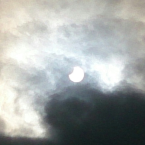 1月6日　部分日食