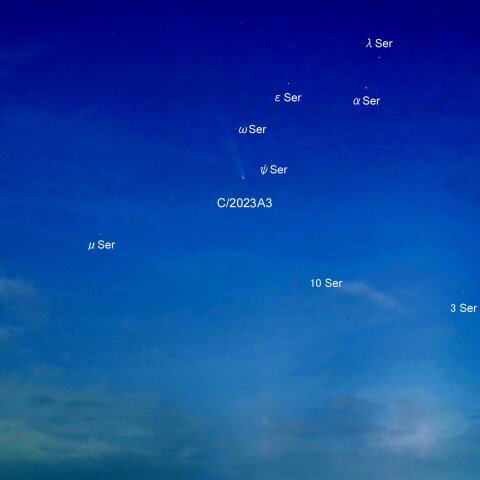 紫金山・アトラス彗星（C/2023A3）2024.10.17