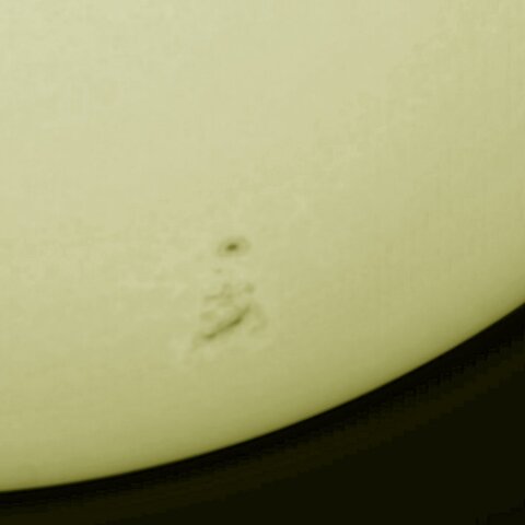 11月5日の太陽黒点