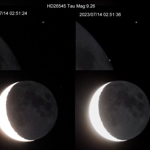 おうし座HD26545星の星食