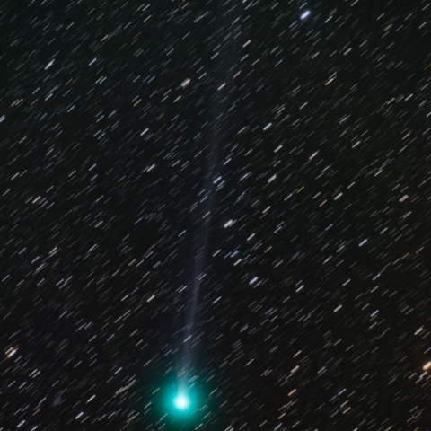 冬至の晩のラブジョイ彗星