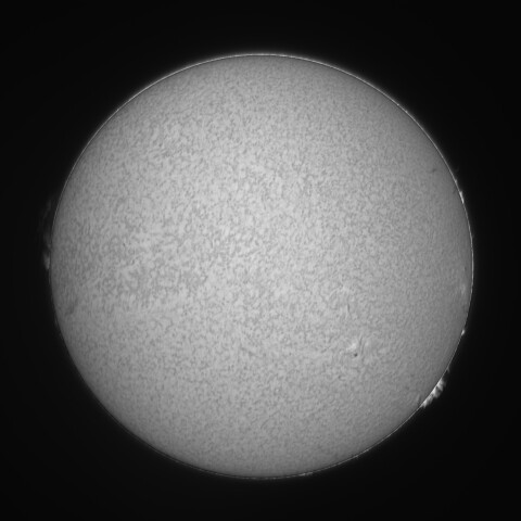 太陽 Hα線全面像　2026/03/21