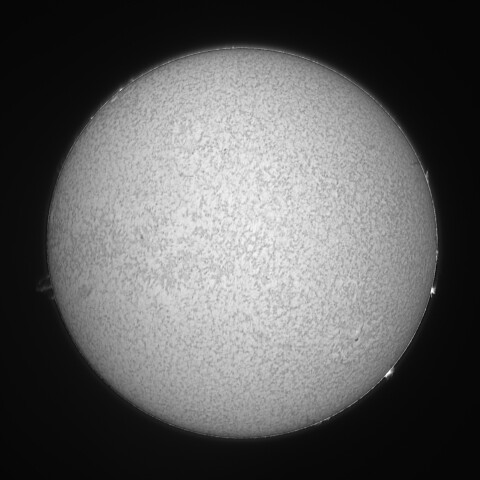 太陽 Hα線全面像　2026/03/22