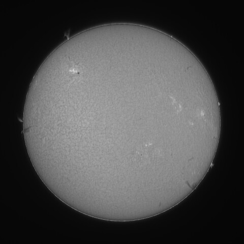 太陽 Hα線全面像　2026/04/16