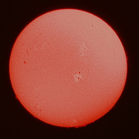 8月3日の太陽彩層面