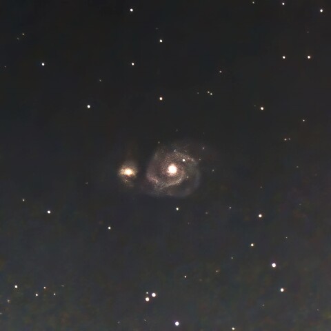 M51 子持ち銀河／渦巻き銀河