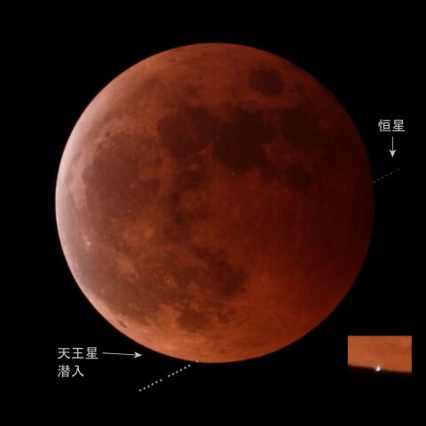 月食と天王星掩蔽:2022/11/08