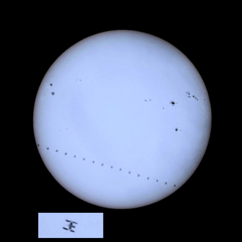 CSS太陽面通過 2023/5/11