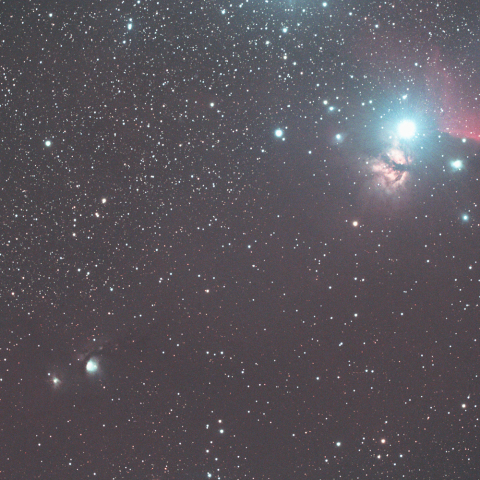 M78と馬頭星雲