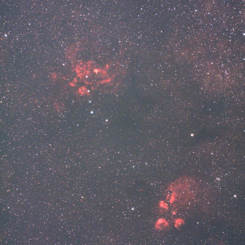 NGC6357　NGC6334