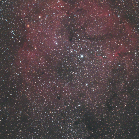 ガーネットスターとIC1396