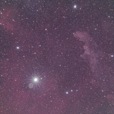 オリオン座、リゲル周辺