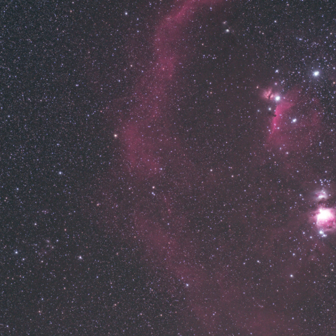 オリオン座、東部分