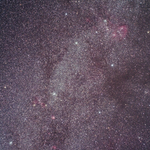 ぎょしゃ座とふたご座境界付近