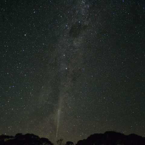 ラブジョイ彗星と天の川
