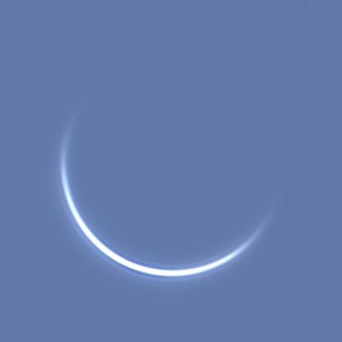 金星3月23日(内合)