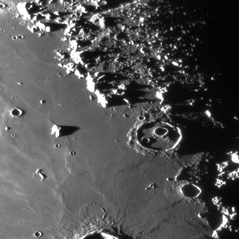 アルプス山脈付近