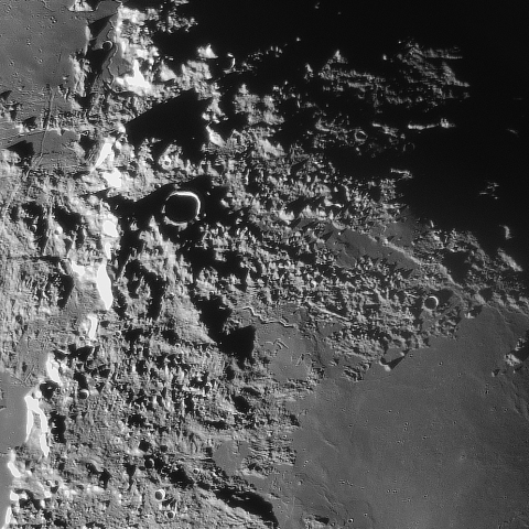 アペニン山脈付近