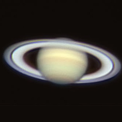 55cmドブソニアンで撮影した土星
