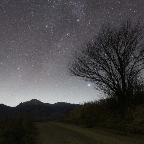 去りゆく夏の大三角