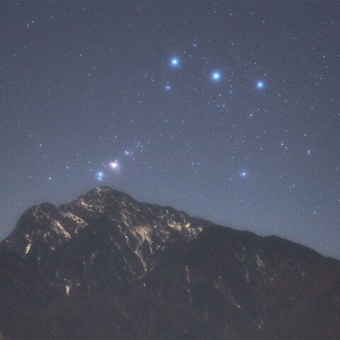 甲斐駒ヶ岳とM42