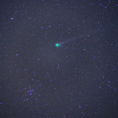 マックノート彗星とM34