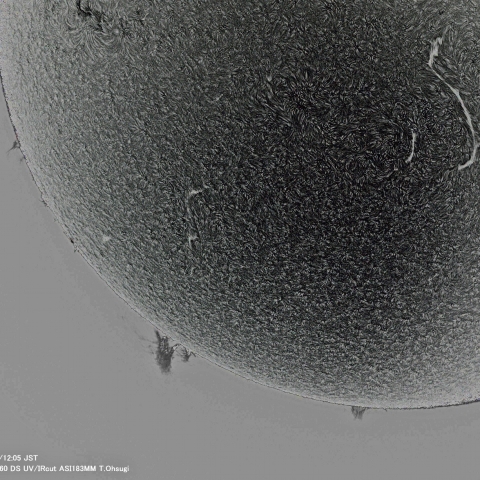 12月08日の太陽面