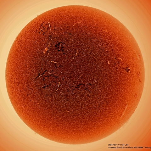 2月17日の太陽面