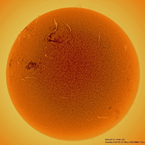 3月21日の太陽面