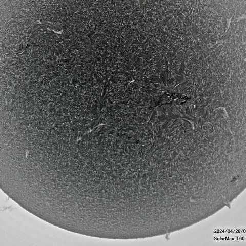 4月28日の太陽面