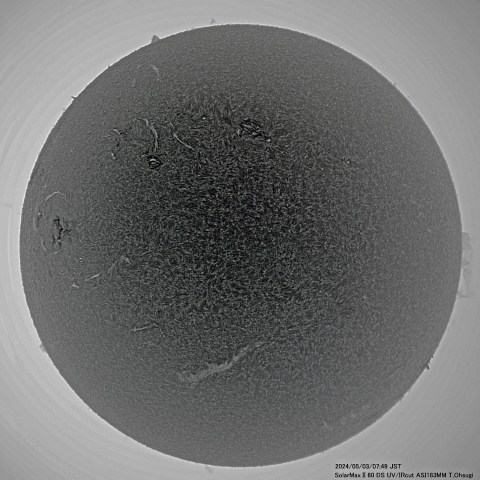 5月3日の太陽面