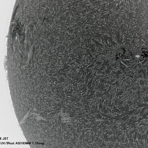 5月17日の太陽面