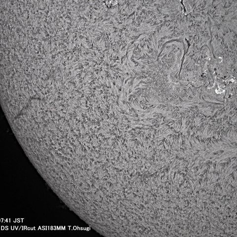 6月3日の太陽面