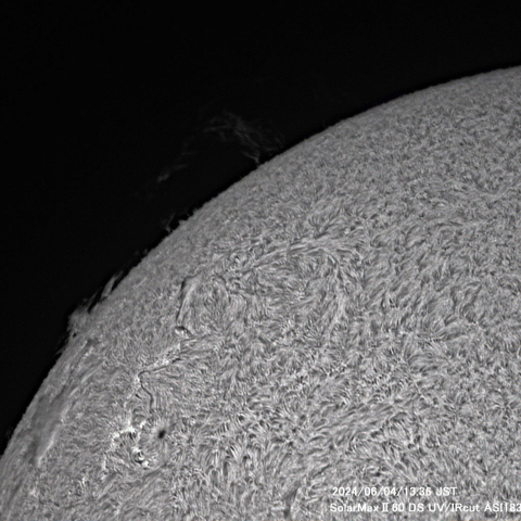 6月4日の太陽面