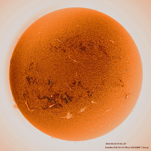 6月29日の太陽面