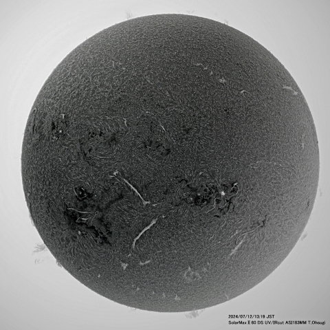 7月12日の太陽面