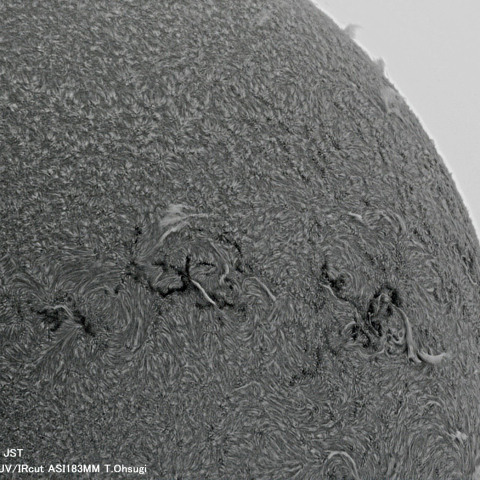 7月18日の太陽面