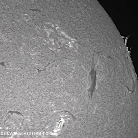 10月20日の太陽面