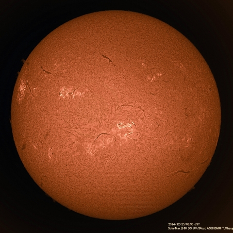 12月25日の太陽面