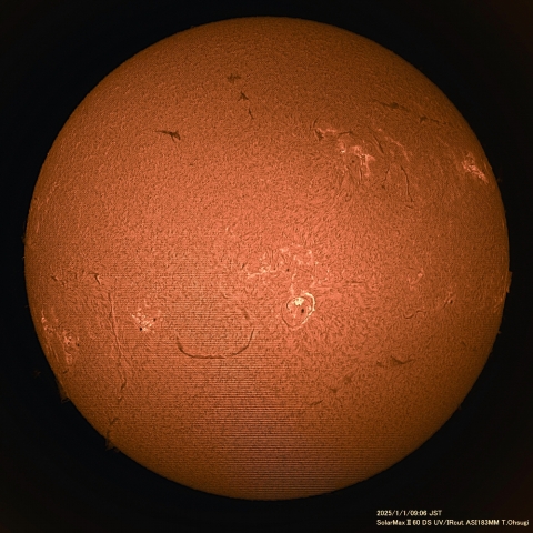 1月1日の太陽面